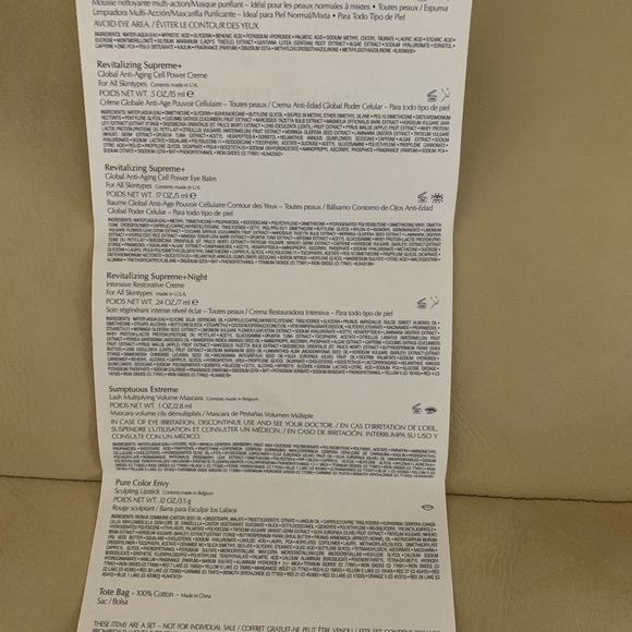 Estée Lauder Cosmetics with Bag - Picture 2 of 2